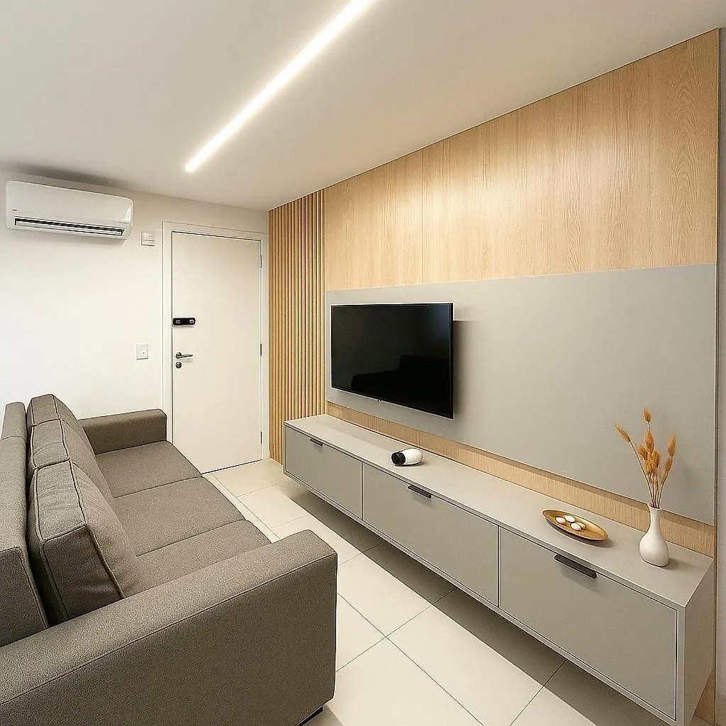 Apartamento Frente Mar De Luxo | Home Club Completo Sum1403 Piçarras Brasil